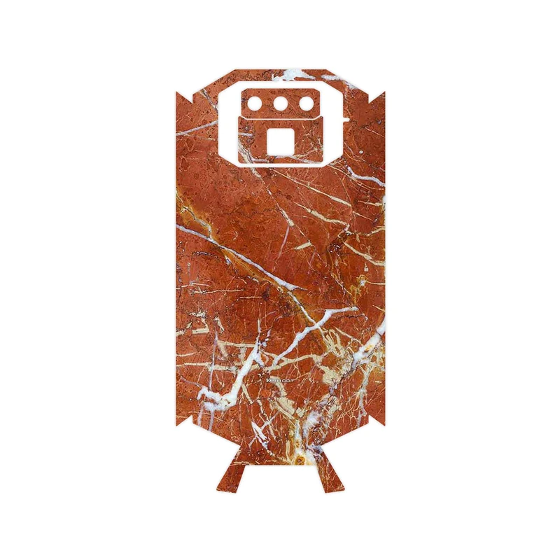 برچسب پوششی ماهوت مدل Red Marble مناسب برای گوشی موبایل دوجی S70