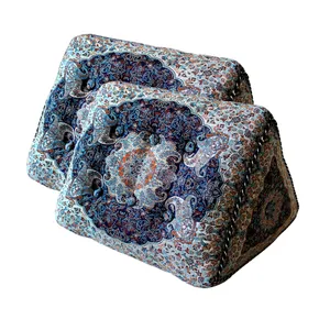 پشتی ترمه مدل شاه نشین کد 10084 بسته 2 عددی