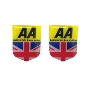 برچسب خودرو آراکس یدک مدل AY-3522 طرح AA بسته 2 عددی