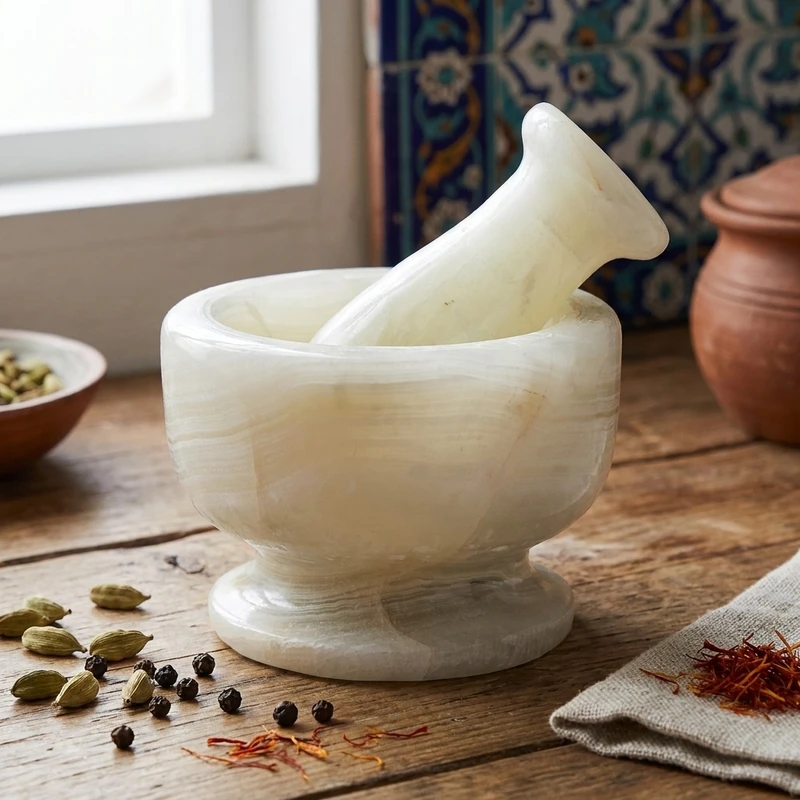 عکس شماره 2 : هاون مدل سنگی