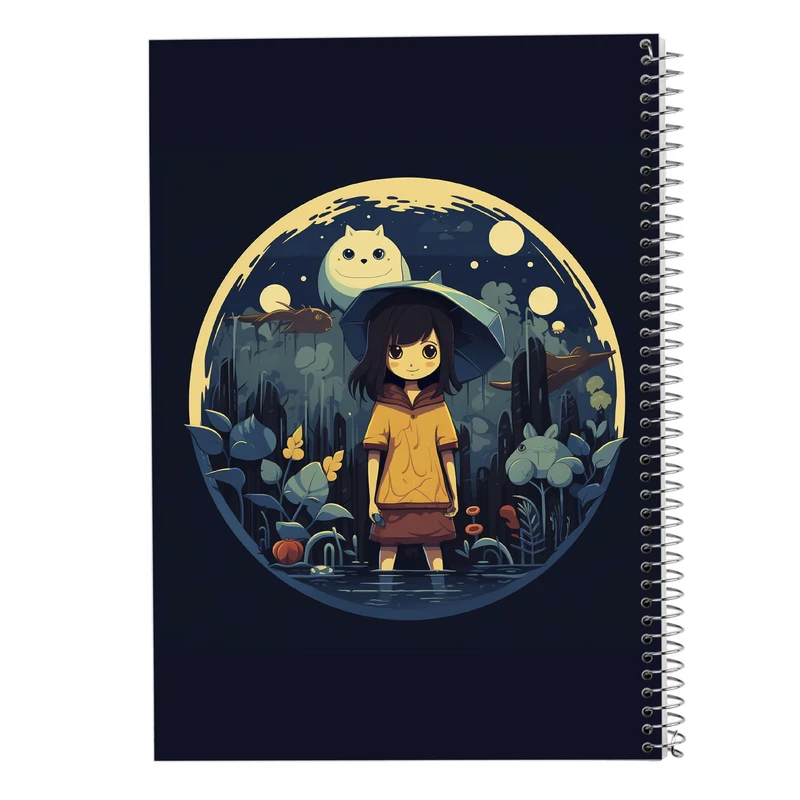 دفتر شطرنجی 50 برگ مدوپد مدل Ghibli کد DF2362