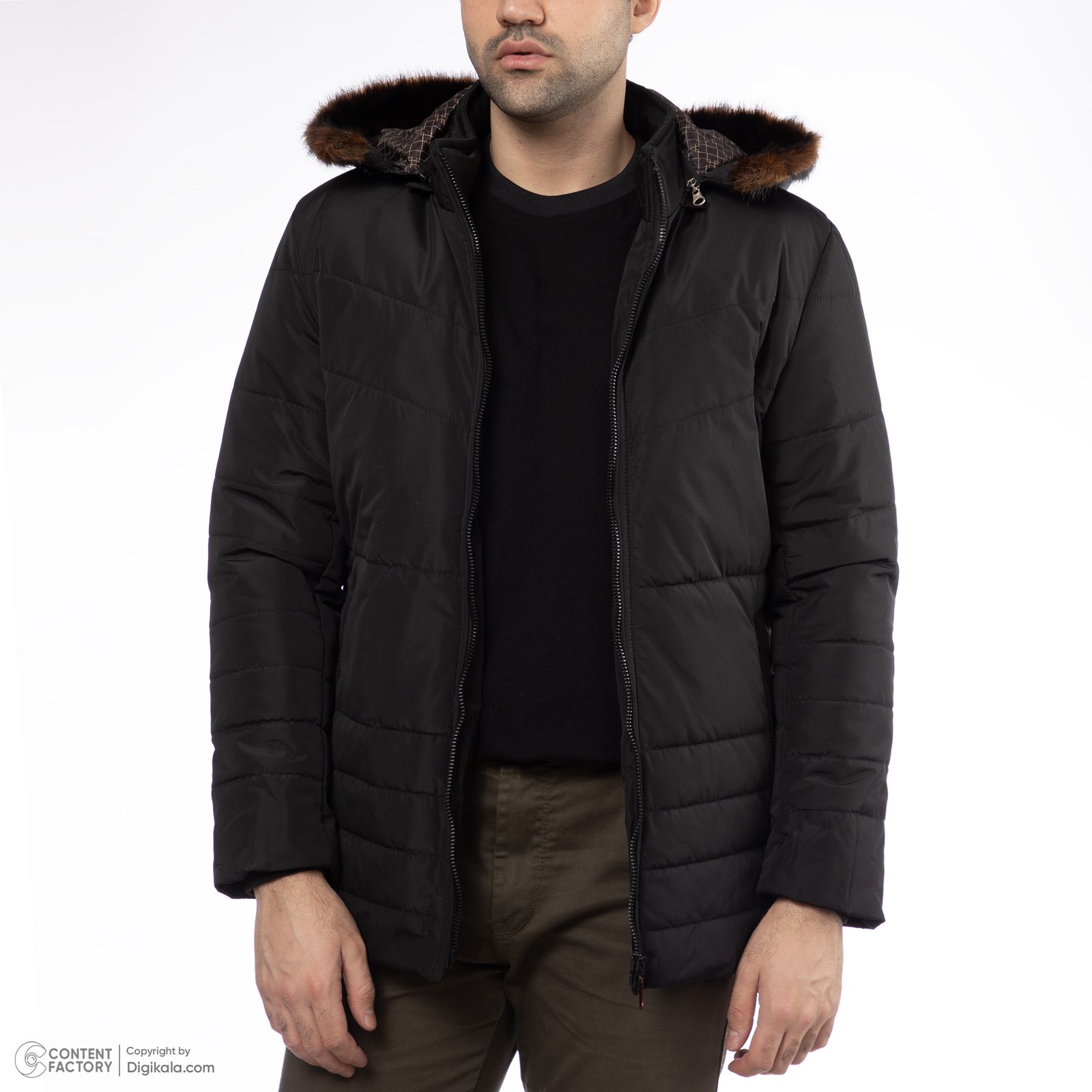 کاپشن مردانه اسپیور مدل VMB13-1 - - 4