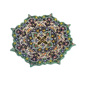 بشقاب مینا کاری مدل بیوتی کد B02