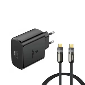 شارژر دیواری 45 وات فوننگ مدل S25FE EU به همراه کابل تبدیل USB-C
