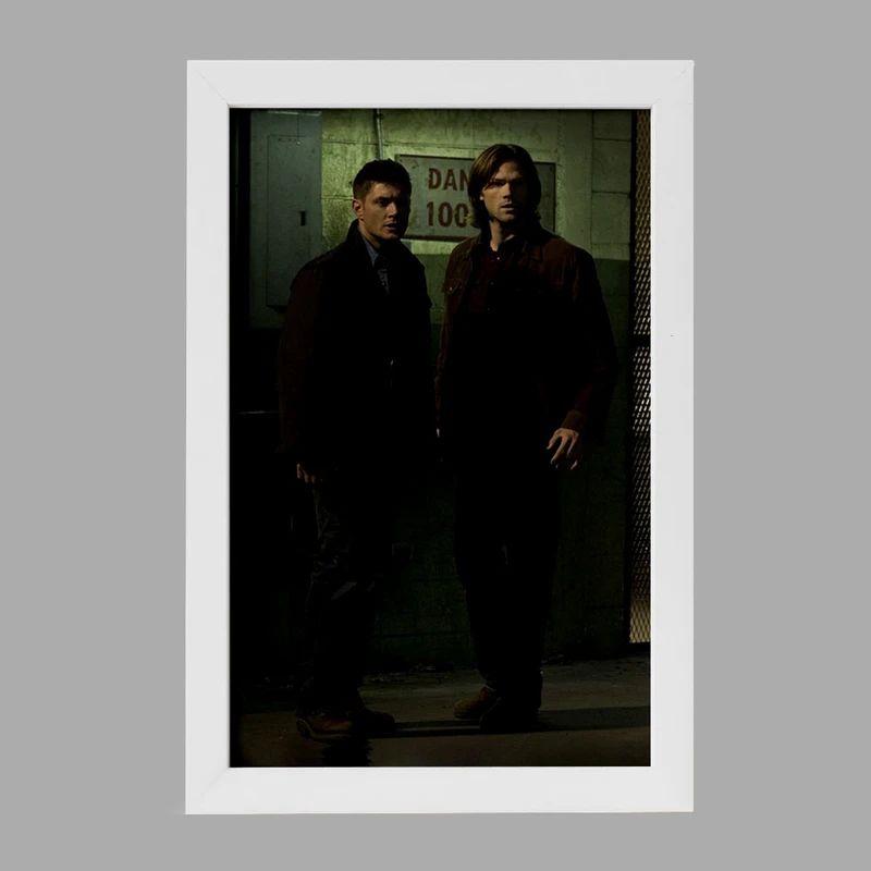 تابلو خندالو مدل سم و دین وینچستر سریال سوپرنچرال Supernatural کد 24516