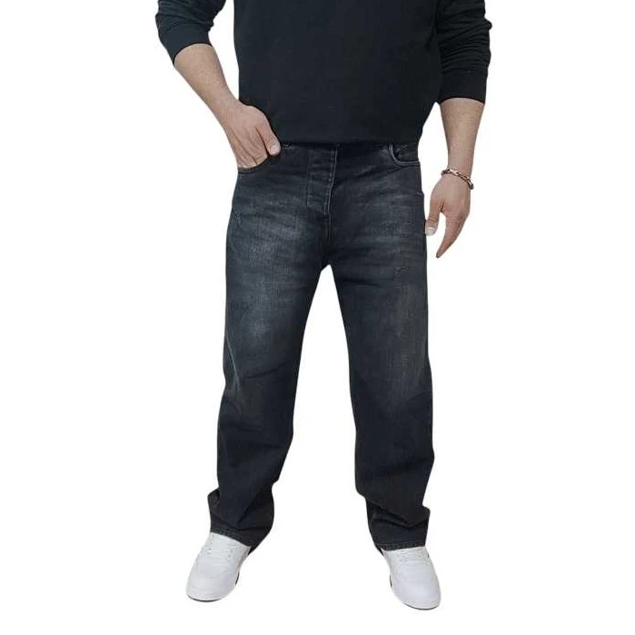 شلوار جین نیم‌بگ مردانه مدل nm.3136z
