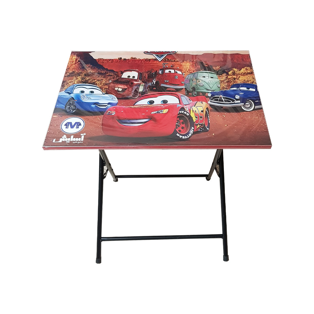ست میز تحریر و صندلی آسایش مدل تاشو باکسدار طرح ماشین ها ست میز تحریر و صندلی آسایش مدل تاشو باکسدار طرح ماشین ها