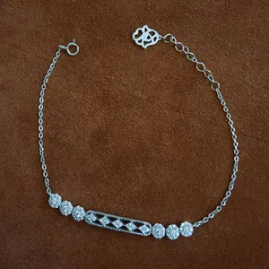 دستبند نقره زنانه مدل 3344