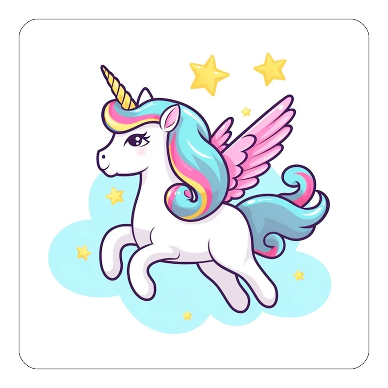 مگنت کاکتی طرح اسب تک شاخ و یونیکورن مدل mp29308