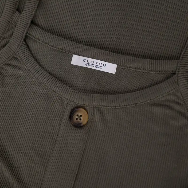 پیراهن زنانه کلوتو مدل SAFARI grn.arm.drs