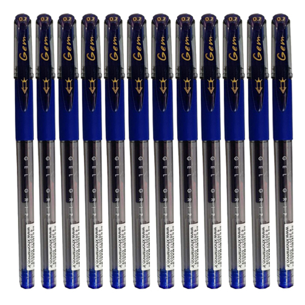 خودکار خرم مدل gel grip بسته 12 عددی