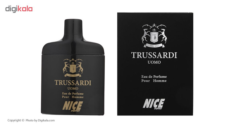 ادوپرفیوم مردانه نایس مدل Trussardi Uomo حجم 85 میلی لیتر