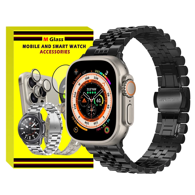 بند ام‌گلس مدل 5Bead MG مناسب برای اپل واچ Ultra / Ultra 2 سایز 49 میلی متری