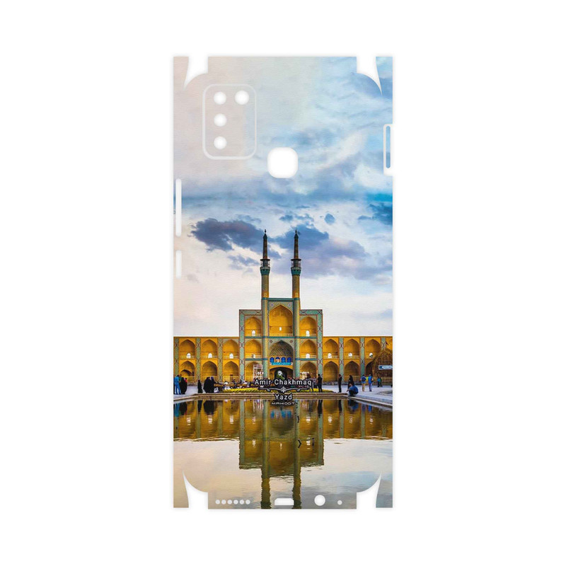 برچسب پوششی ماهوت مدل Amir Chakhmaq Square Yazd-FullSkin مناسب برای گوشی موبایل اینفینیکس Smart 6 X657B