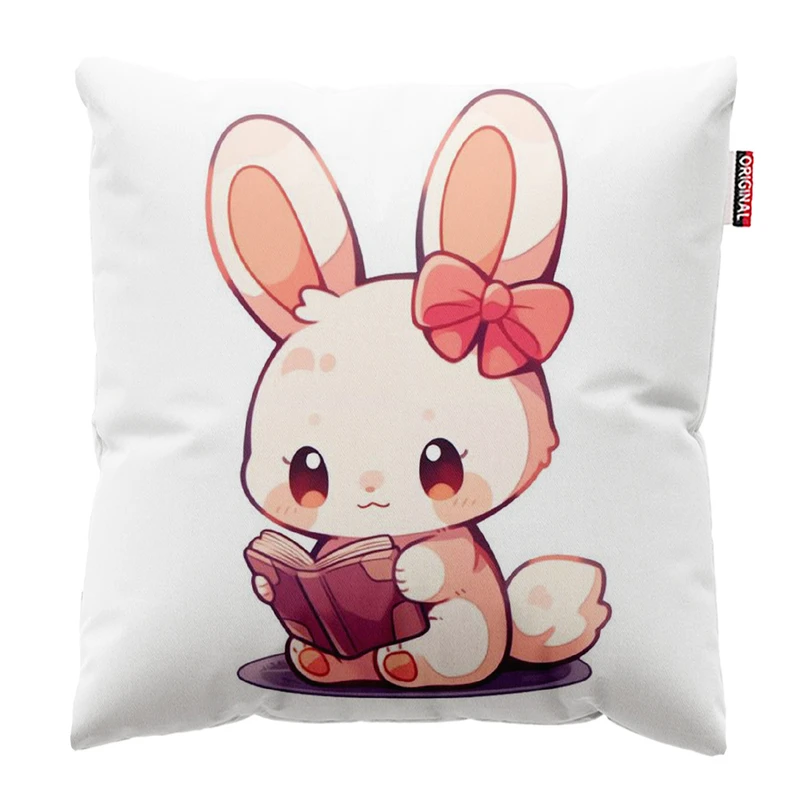 کوسن پاد آفرین مدل خرگوش ناز کیوت کد 234 سایز 30*30 سانتی متر