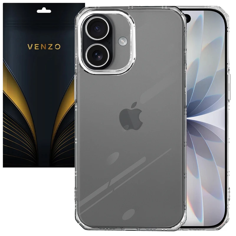 کاور ونزو مدل Crystal مناسب برای گوشی موبایل اپل iPhone 17