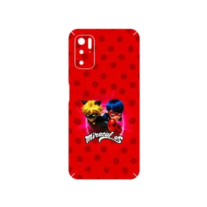 MAHOOT Ladybug and Cat Noir Cover Sticker for Xiaomi Poco M3 Pro 5G