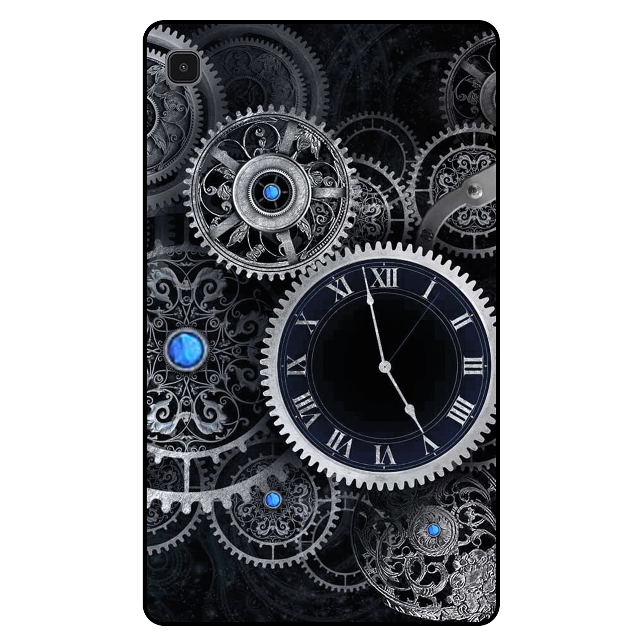 کاور مگافون طرح ساعت مدل 7741 مناسب برای تبلت سامسونگ Galaxy Tab A7 Lite 8.7 2021 / T220 / T225