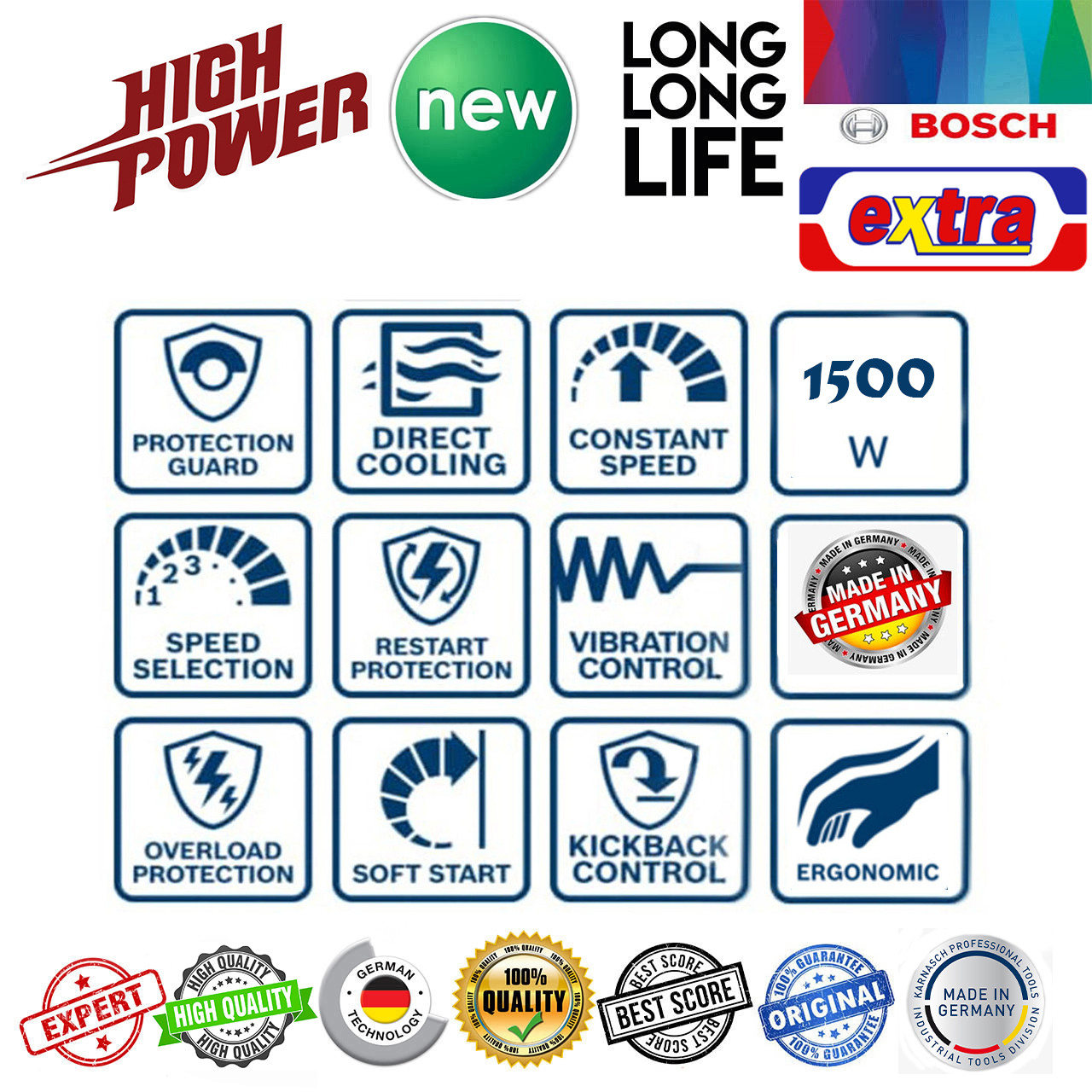 مینی فرز بوش مدل  GWS 15-125 CIEH Professional