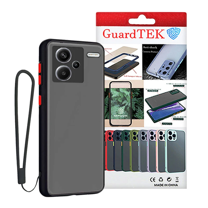 کاور گاردتک آساک مدل MBC Strap مناسب برای گوشی موبایل شیائومی Redmi Note 13 Pro Plus به همراه بند