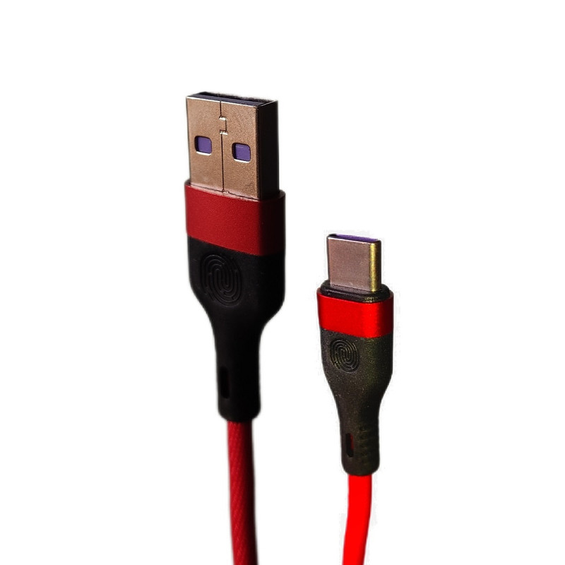کابل تبدیل USB به USB-C مدل 3AMP طول 1.20 متر