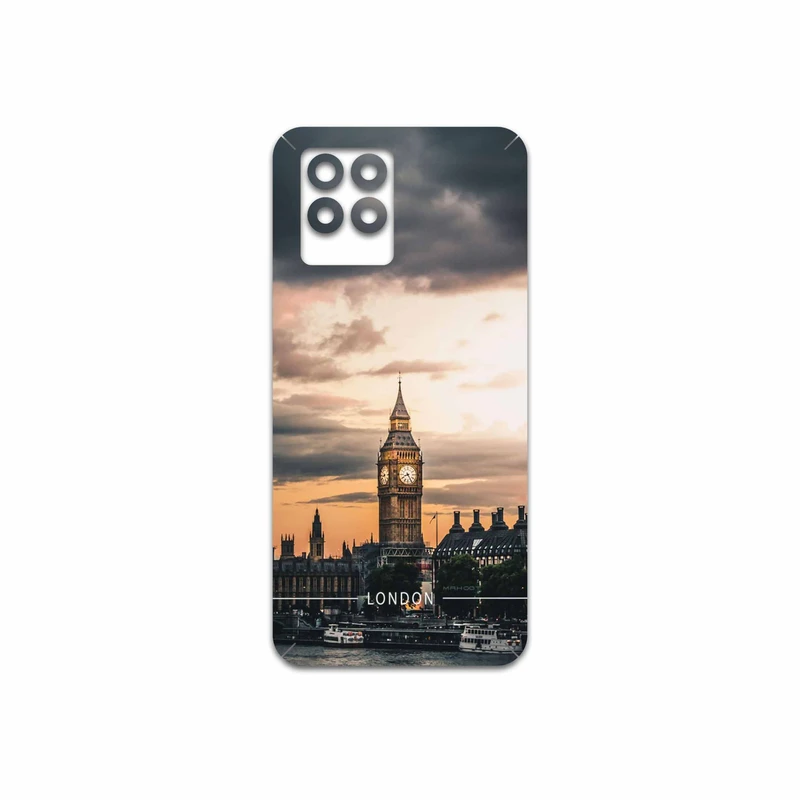 برچسب پوششی ماهوت مدل London-City مناسب برای گوشی موبایل ریلمی 8 Pro