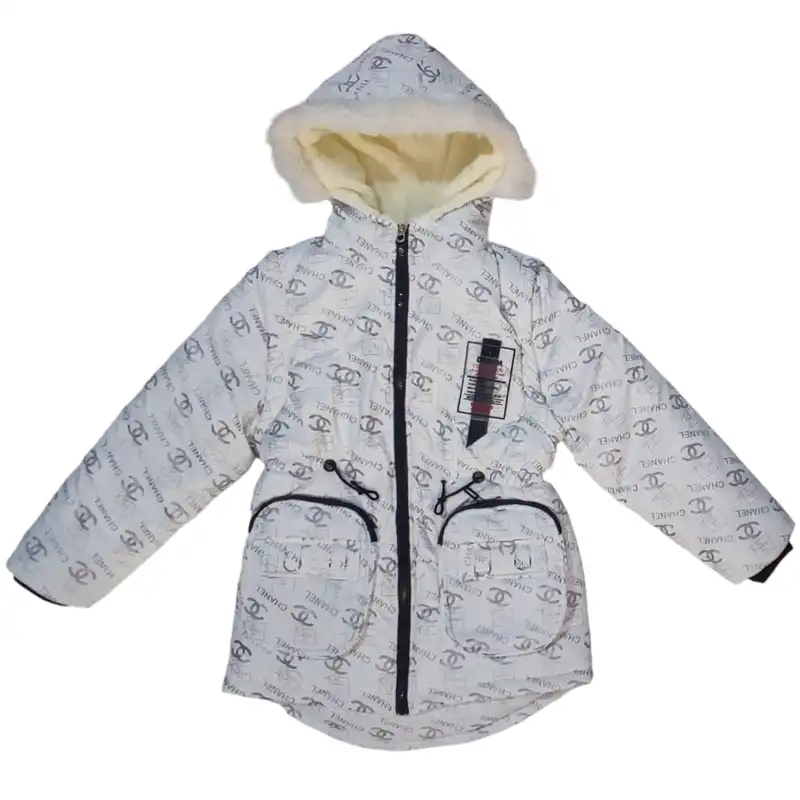 کاپشن دخترانه مدل پافر شو A06