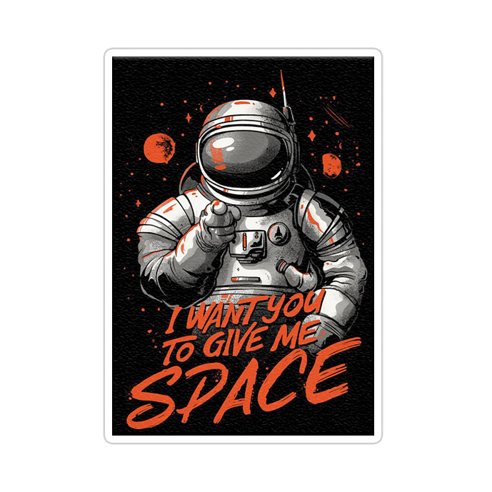 استیکر تزئینی موبایل و تبلت ماسا دیزاین مدل AS187 SPACE