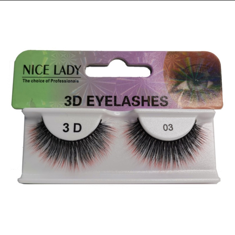مژه مصنوعی نایس لیدی  مدل 3D شماره 3