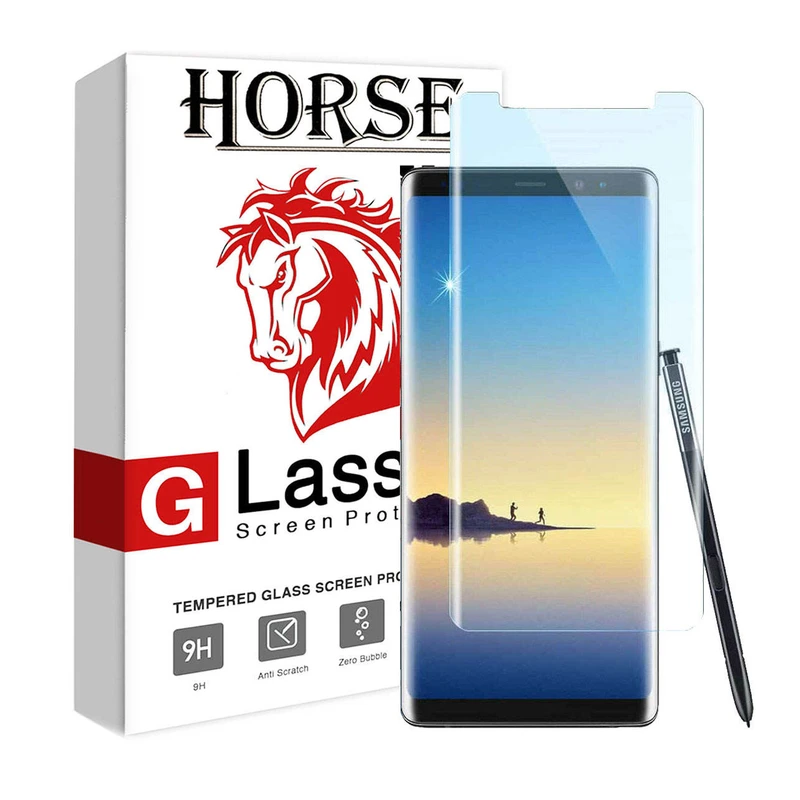 محافظ صفحه نمایش یووی لایت هورس مدل LVB مناسب برای گوشی موبایل سامسونگ Galaxy Note 8