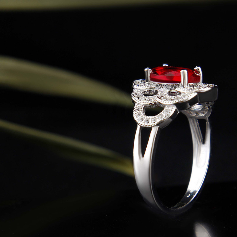 انگشتر نقره زنانه بازرگانی میلادی مدل سنگ کوارتز نگین برلیان بدون ریزش ابکاری رادیوم کد AWR_1549