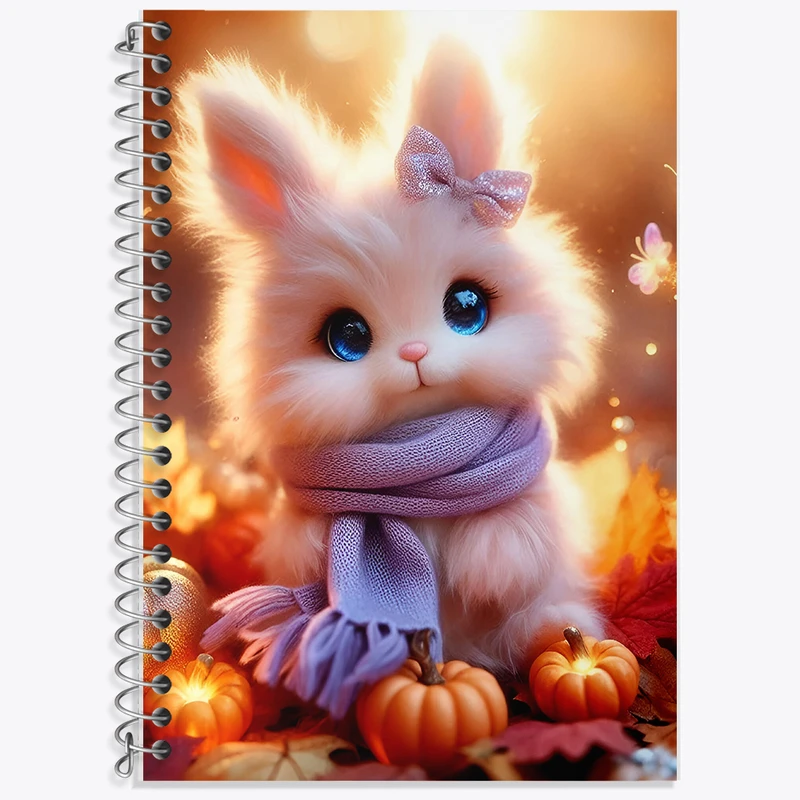 دفتر نت موسیقی 50 برگ خندالو طرح خرگوش کیوت کد F5338