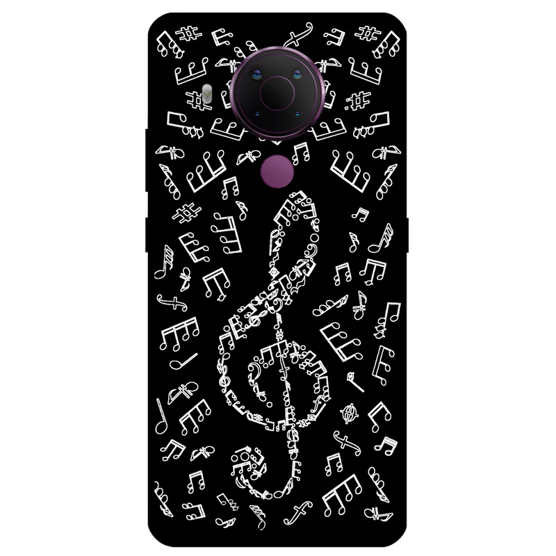 کاور مگافون طرح نوت موسیقی مدل 1370 مناسب برای گوشی موبایل نوکیا 5.4     