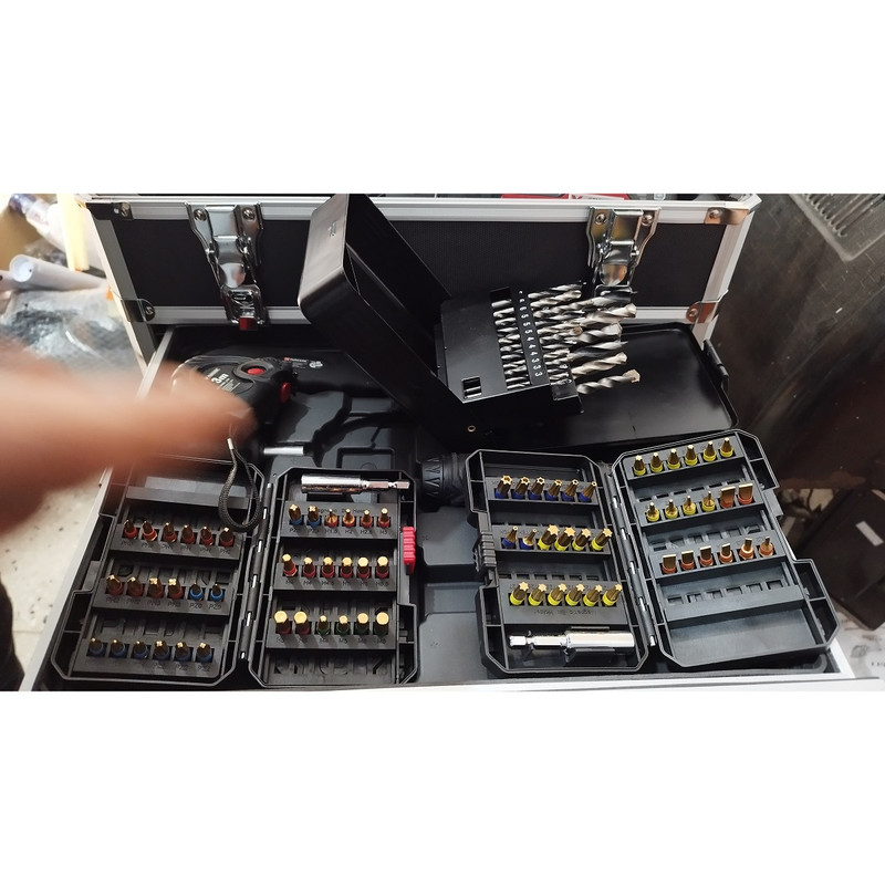 دریل پیچ گوشتی پارکساید مدل PSBSAP 20-LI B2 مجموعه 109عددی