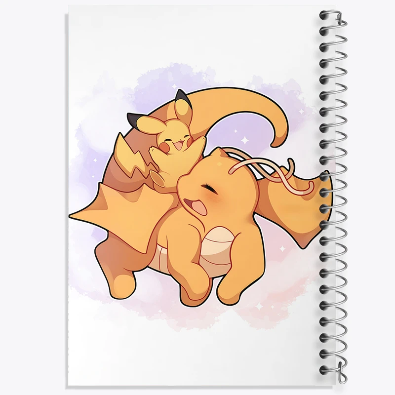 دفتر نت موسیقی 50 برگ خندالو مدل بازی پوکمون (pokemon) کد 32704