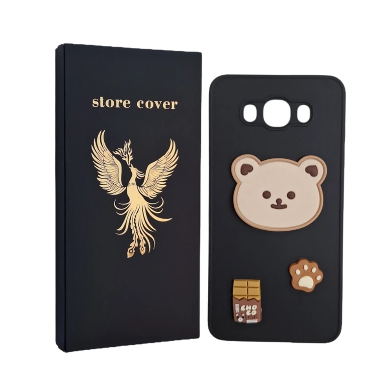 کاور استور کاور طرح عروسک برجسته مدل j510 مناسب برای گوشی موبایل سامسونگ Galaxy J510 / J5 2016