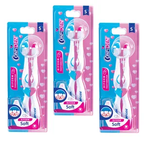 مسواک کانفیدنت مدل CT-Biform با برس نرم سه بسته 2 عددی