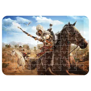 پازل 54 تکه اطلس آبی طرح بازی اساسین کرید مدل P1056