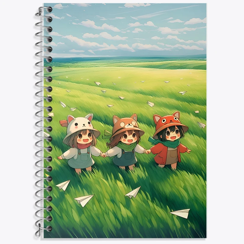 دفتر نت موسیقی 50 برگ خندالو طرح دخترانه کیوت کد F7959