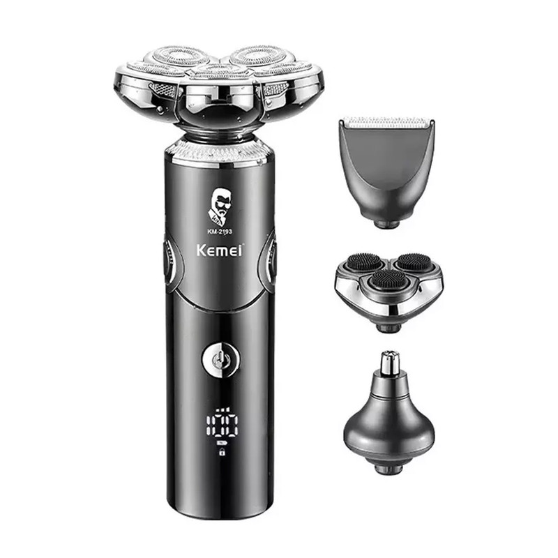 ست ماشین اصلاح موی صورت و بدن کیمی مدل KM-2193