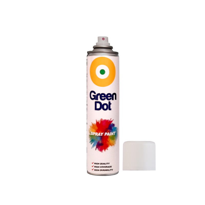 اسپری رنگ سفید براق دوپلی کالر مدل گرین دات حجم 300 میلی لیتر اسپری رنگ سفید براق دوپلی کالر مدل گرین دات حجم 300 میلی لیتر