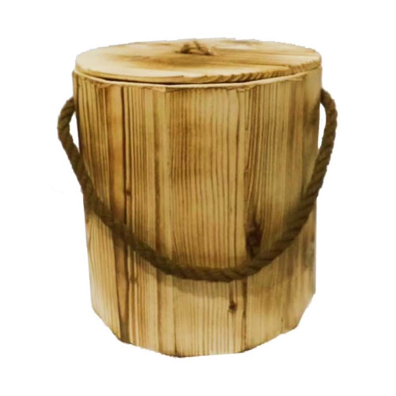 ست سطل و جای دستمال کاغذی مدل گلتاج 2544564