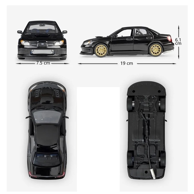 ماکت ماشین ولی مدل Subaru Impreza WRX STI