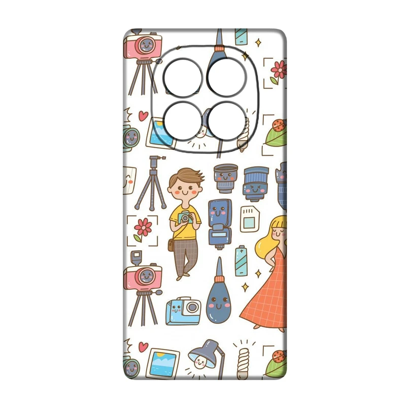 کاور طرح عکاس کد 26 مناسب برای گوشی موبایل شیائومی Redmi Note 14 Pro 4G / Poco X7