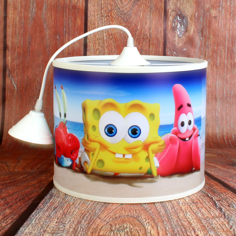 لوستر کودک مدل باب اسفنجی