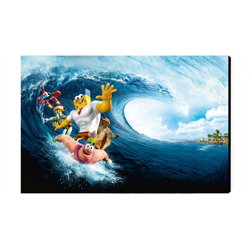 تابلو شاسی عرش مدل فانتزی انیمیشن باب اسفنجی کد As4089