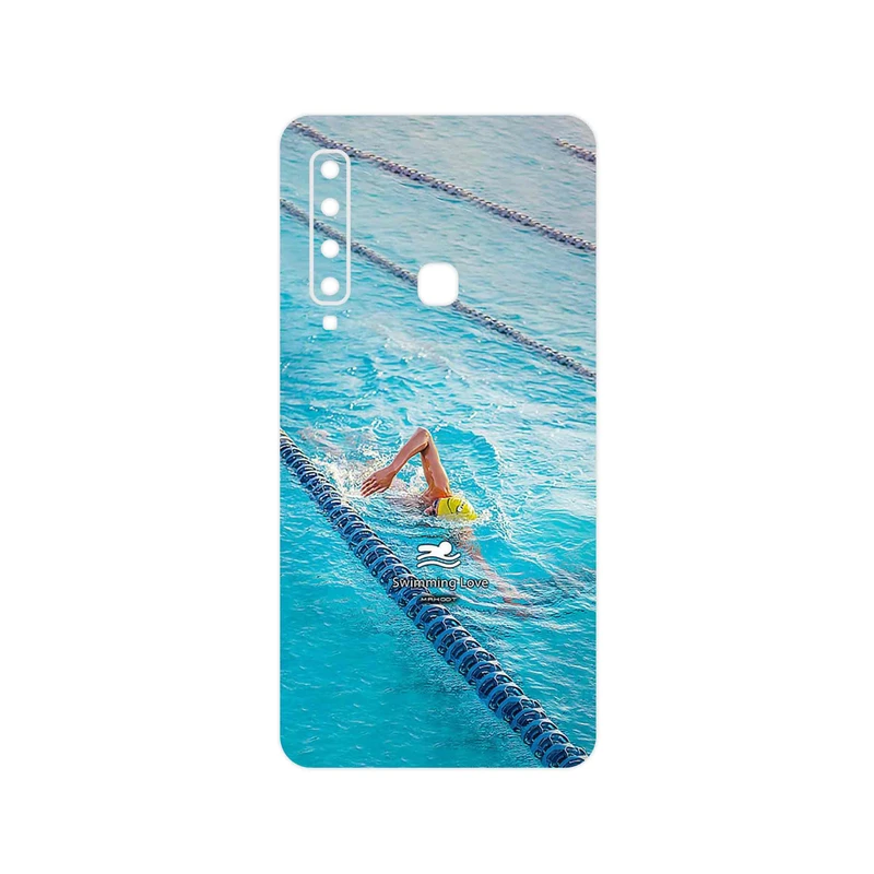 برچسب پوششی ماهوت مدل Swimming مناسب برای گوشی موبایل سامسونگ Galaxy A9 2018