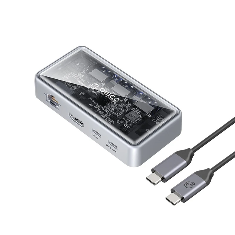 داک استیشن 7 پورت USB-C اوریکو مدل TM10-7P