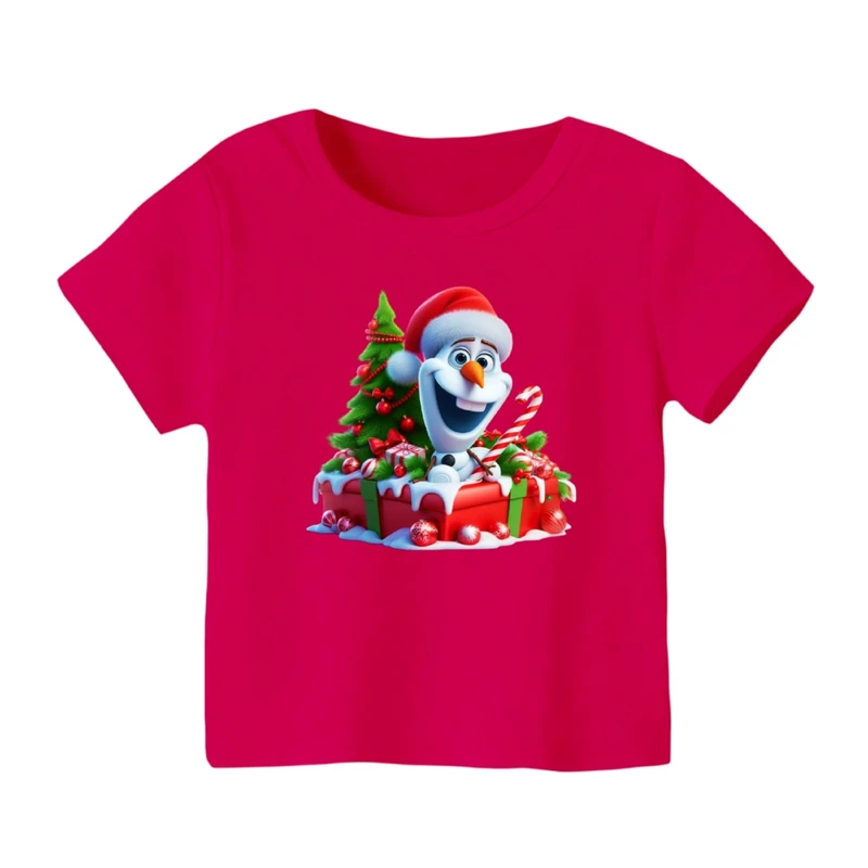 تی شرت آستین کوتاه بچگانه مدل  کریسمس کد 4