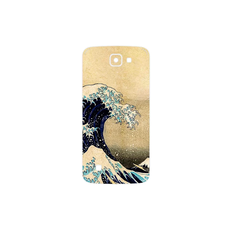 برچسب پوششی ماهوت مدل The Great Wave off Kanagawa of Hokusai مناسب برای گوشی موبایل ال جی K4